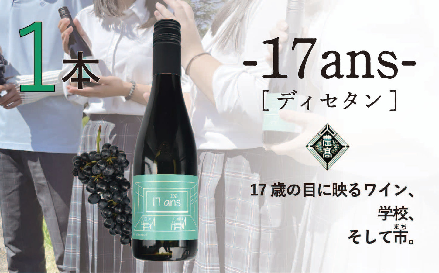 17ans -ディセタン-プティヴェルド 375ml