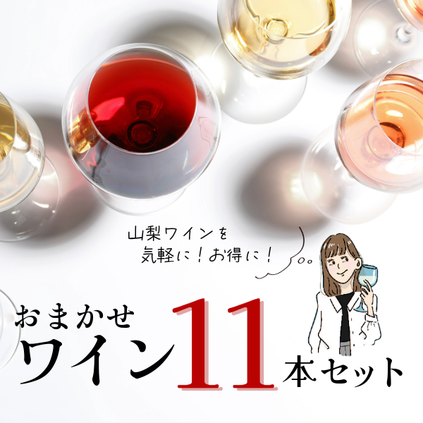 山梨ワイン おまかせセット11本