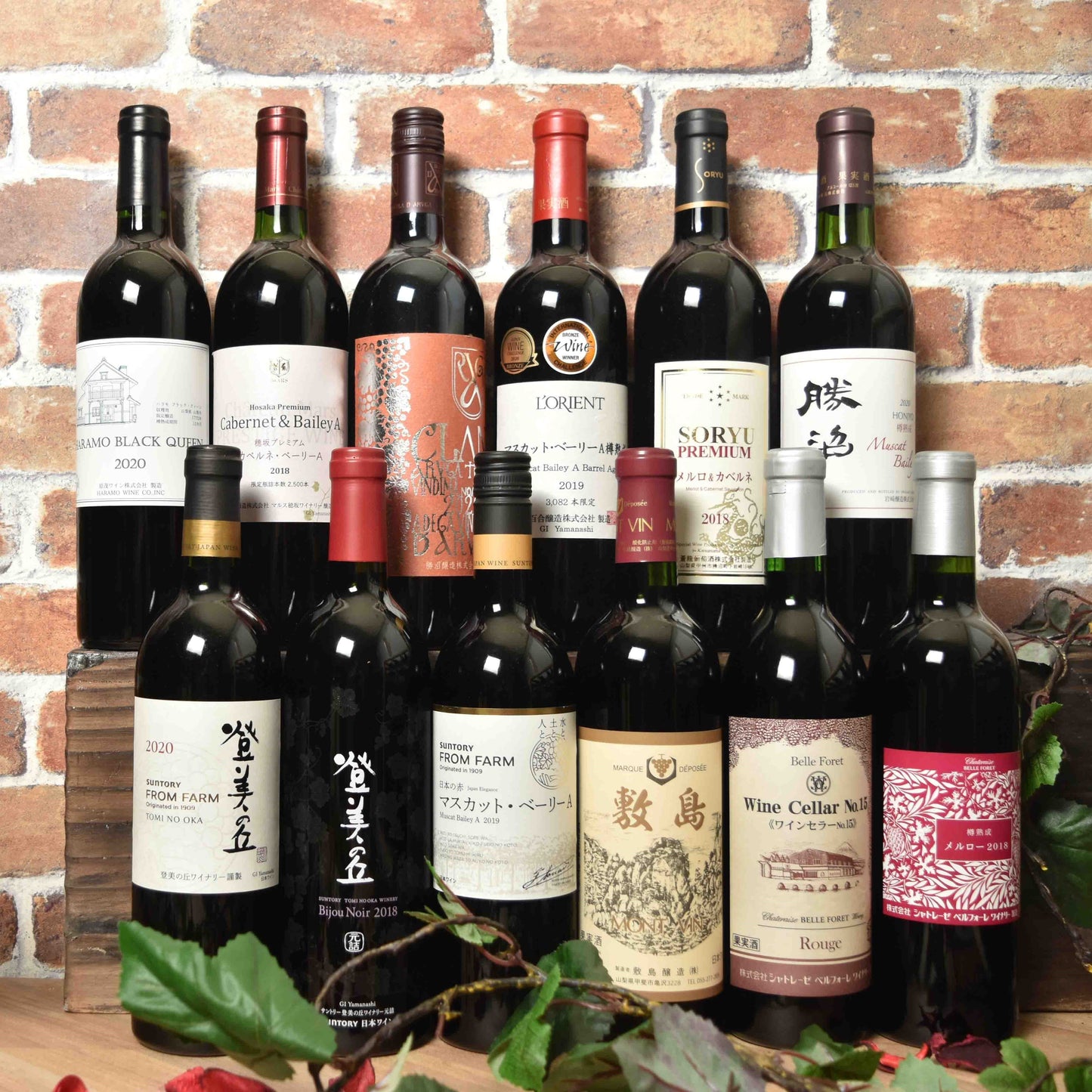赤ワイン　贅沢飲み比べ12本セット　B